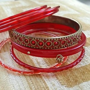 Bollywood bracelet set